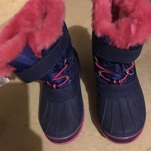 Toddler girl snow boots